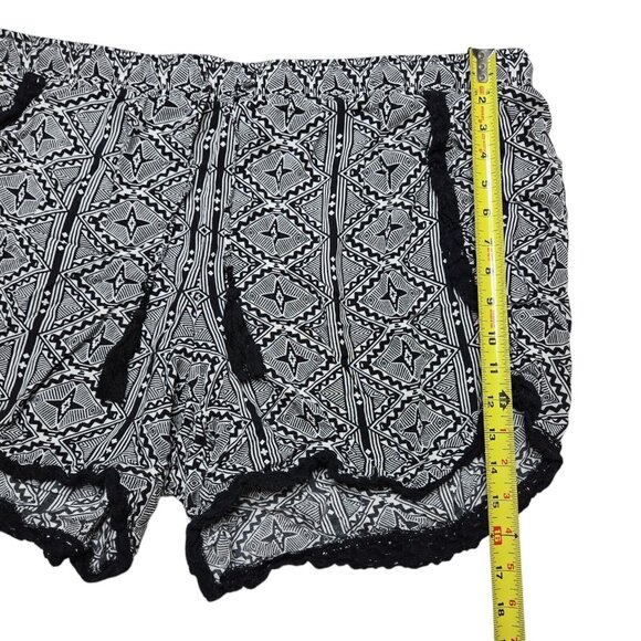 Lane Bryant Shorts Womens Plus 18 Gray Loungewear High Rise Elastic Waist Rayon - Picture 6 of 14